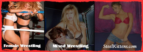 Female Wrestling, Mixed Wrestling, Video, SteelKittens.com